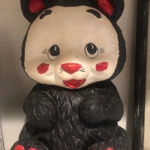 Vintage bear bank